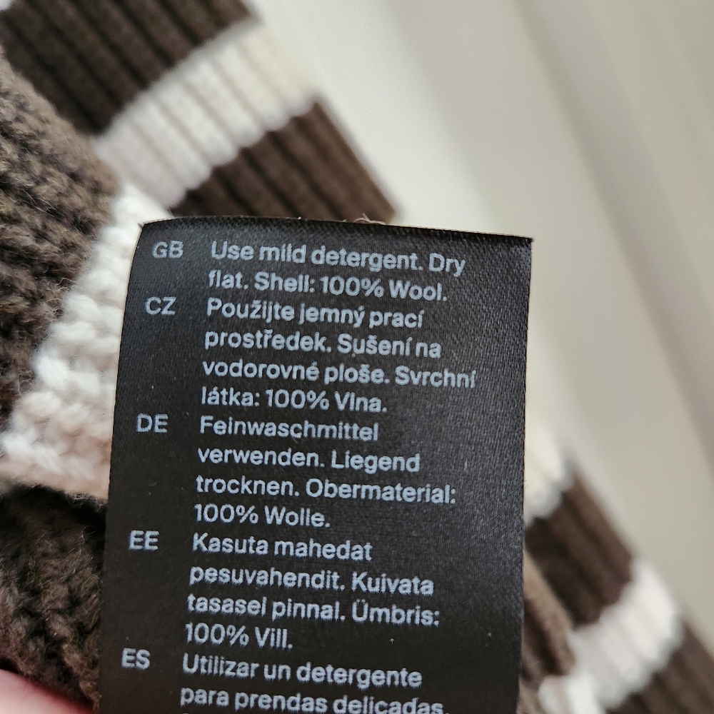 COS striped wool sweater - Picture 4 of 5